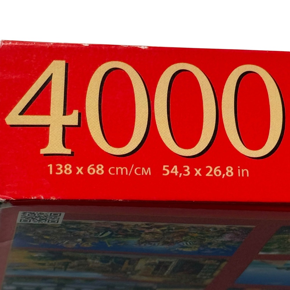 Castorland 4000 Piece Puzzle The Last Sun on Porto Portugal Landscape UNCOUNTED - Picture 10 of 13